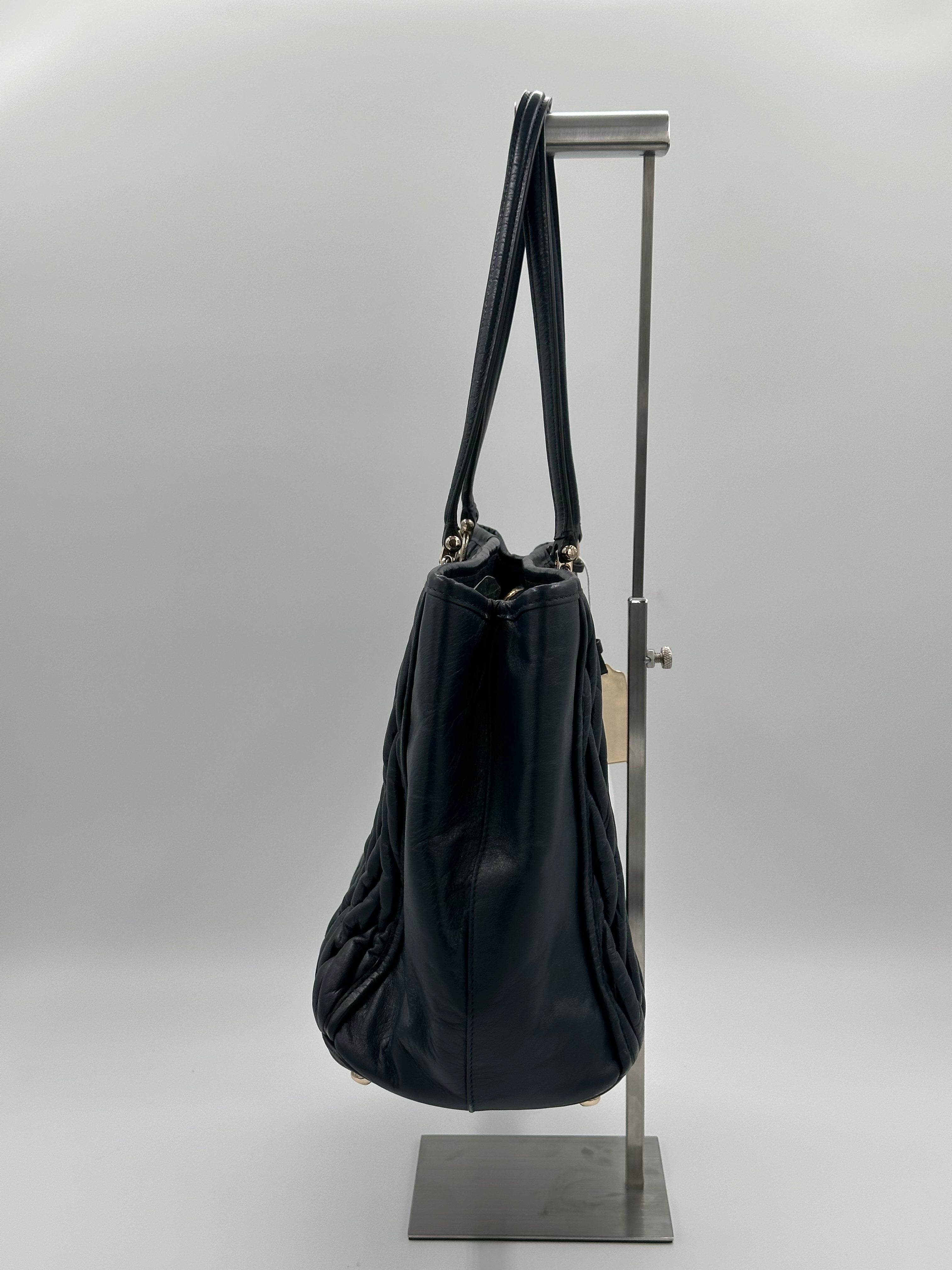 Coach Kitt Carryall in Gathered Leather Bag
