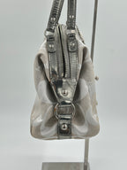 Coach Signature Stripe Satchel