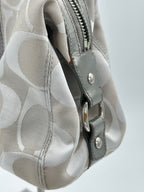 Coach Signature Stripe Satchel