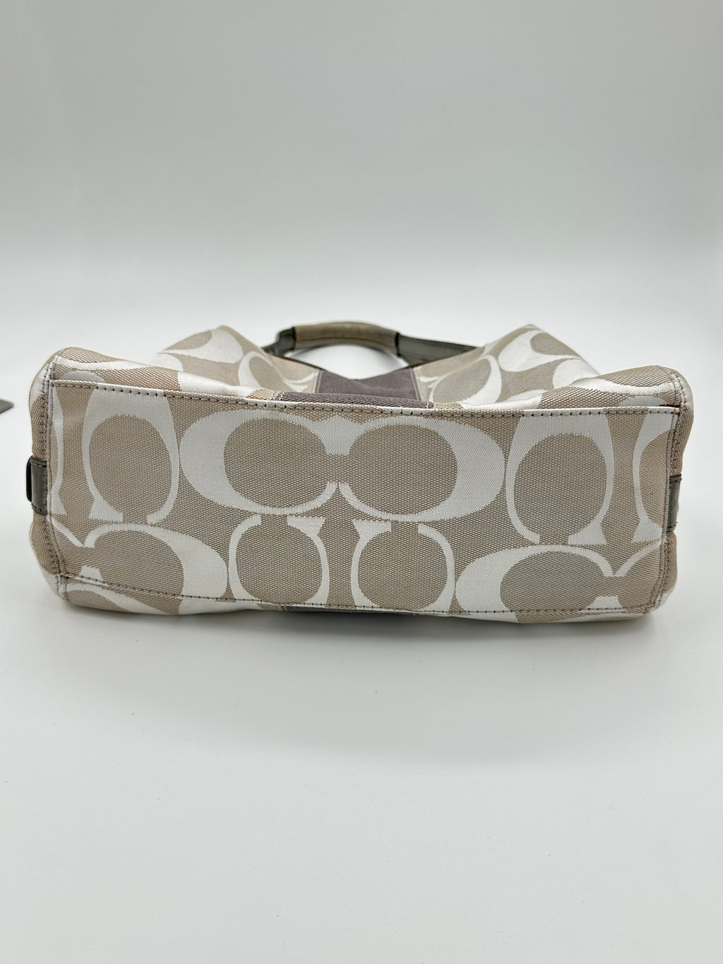 Coach Signature Stripe Satchel