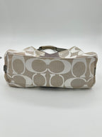 Coach Signature Stripe Satchel