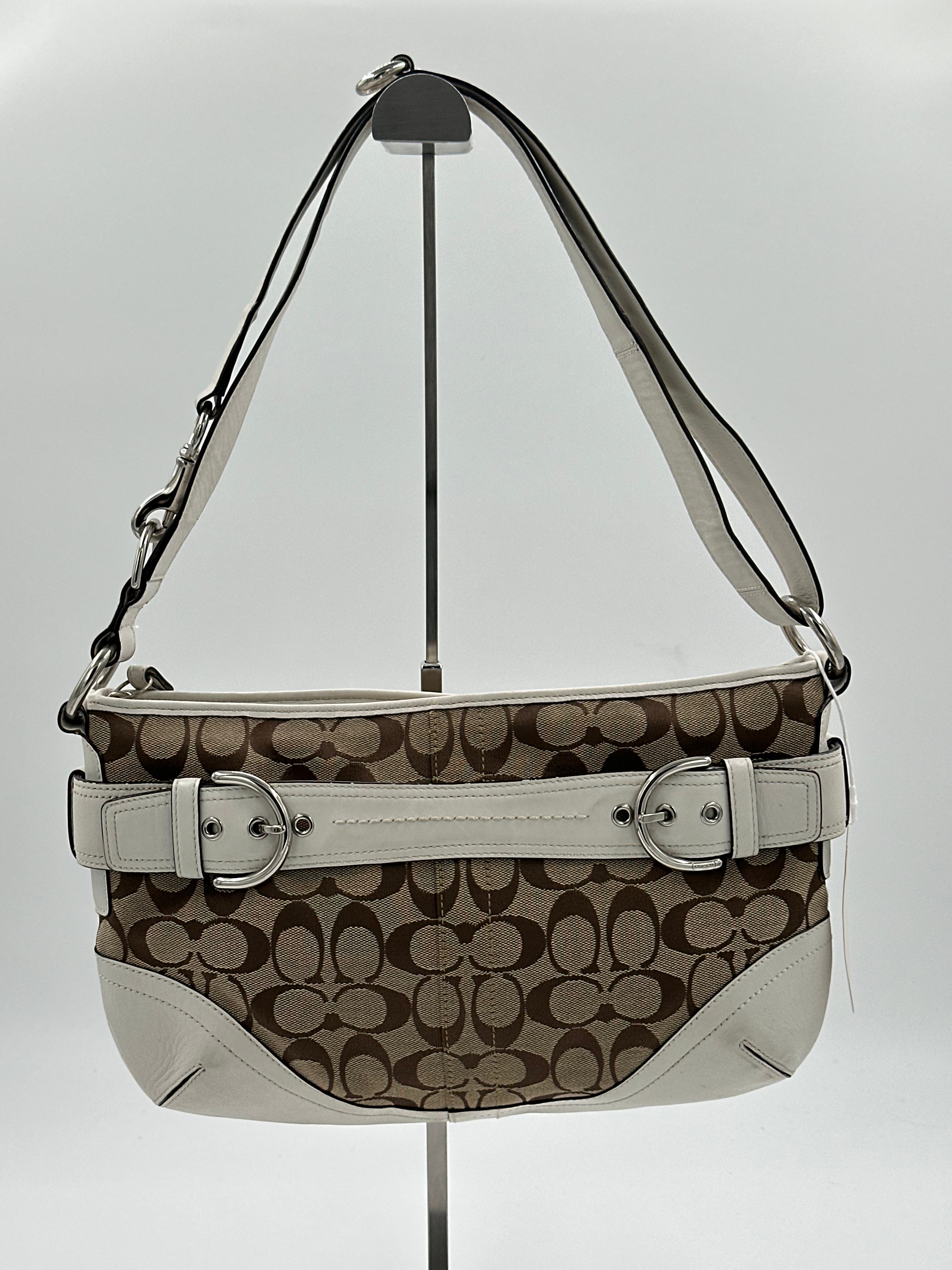 Coach Buckle Shoulder Bag