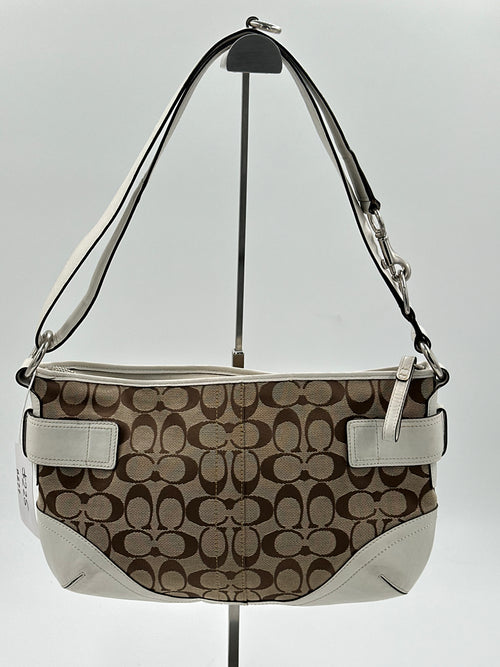 Coach Buckle Shoulder Bag