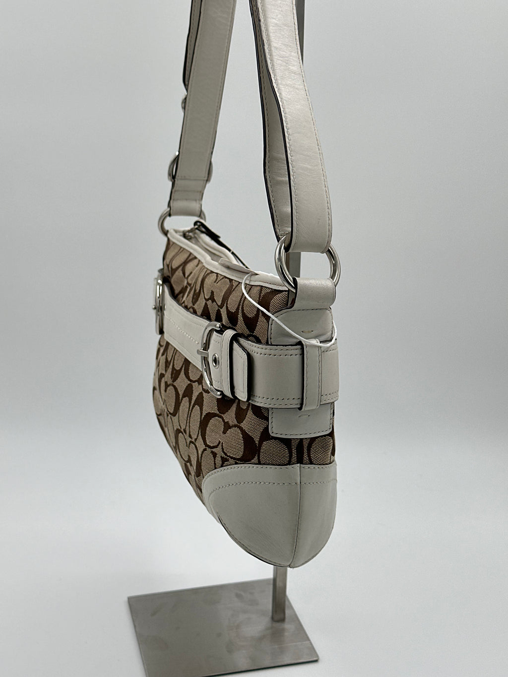 Coach Buckle Shoulder Bag