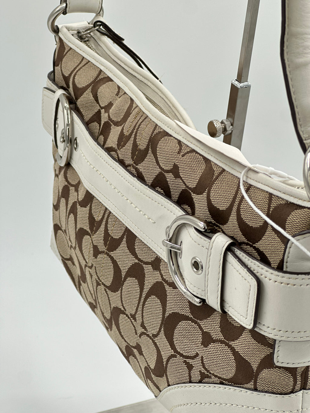 Coach Buckle Shoulder Bag