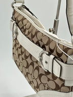 Coach Buckle Shoulder Bag