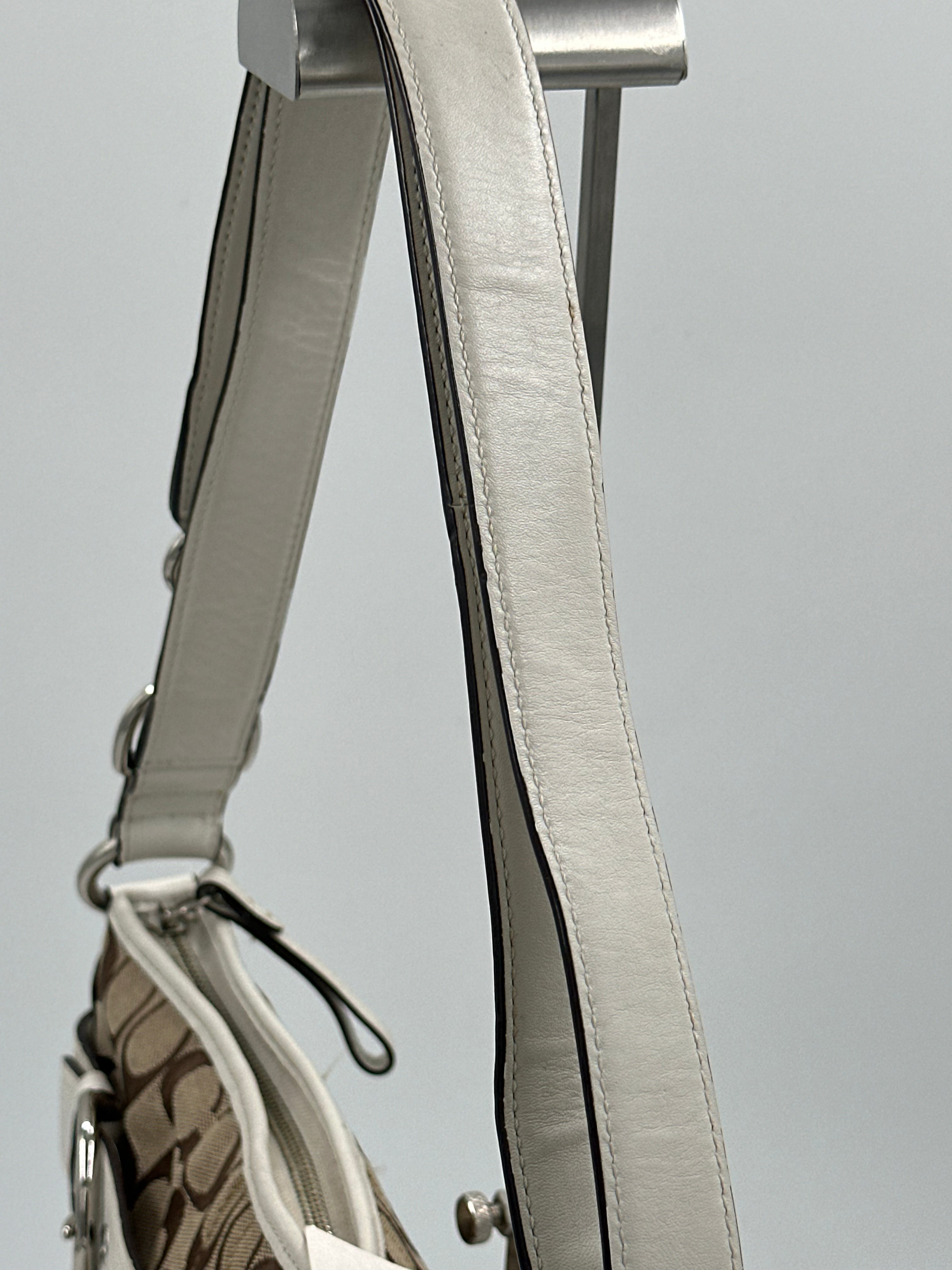 Coach Buckle Shoulder Bag