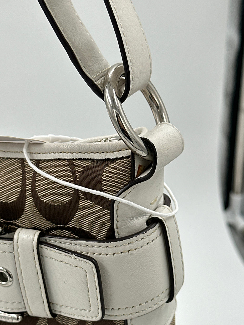 Coach Buckle Shoulder Bag