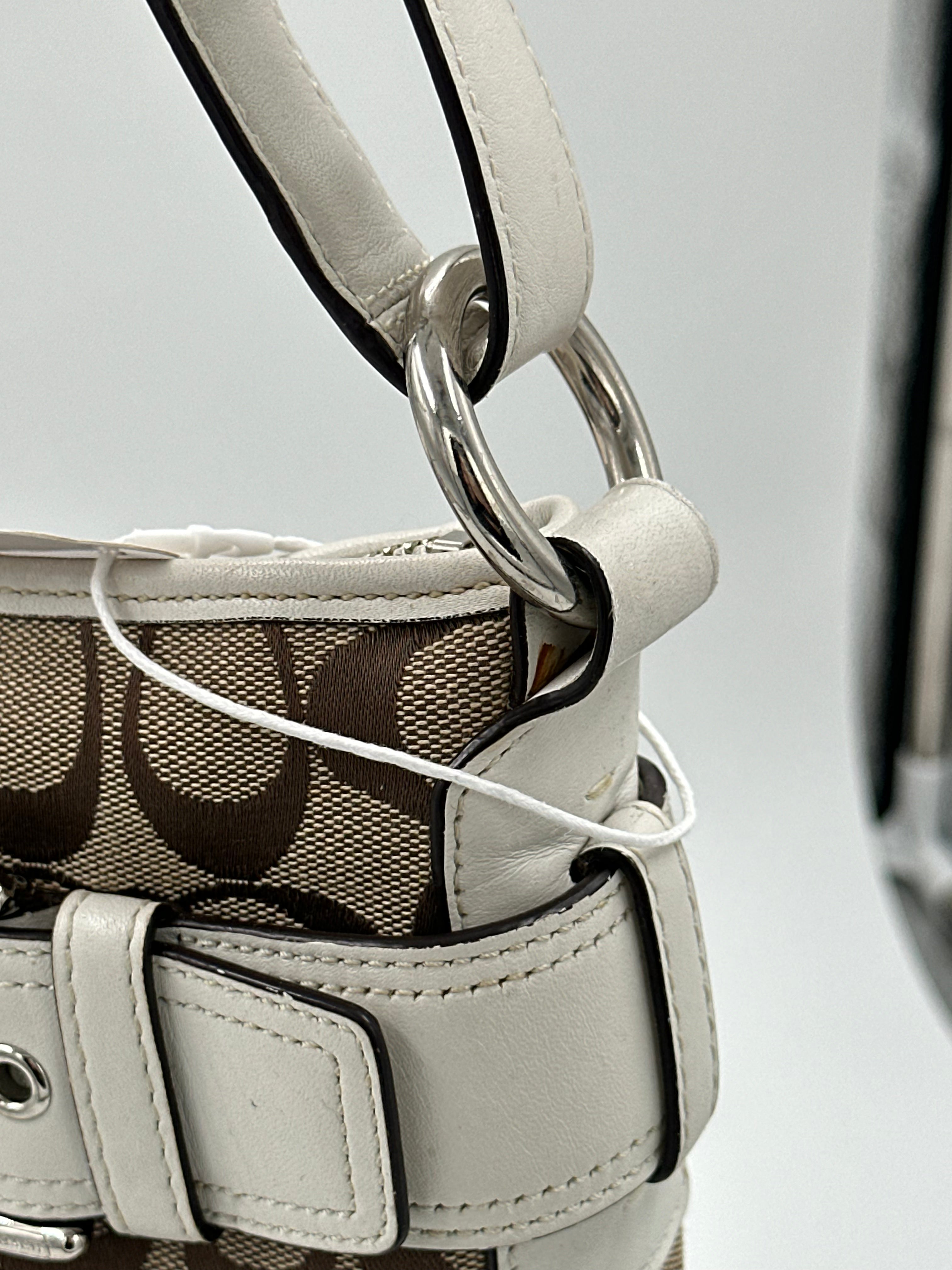 Coach Buckle Shoulder Bag