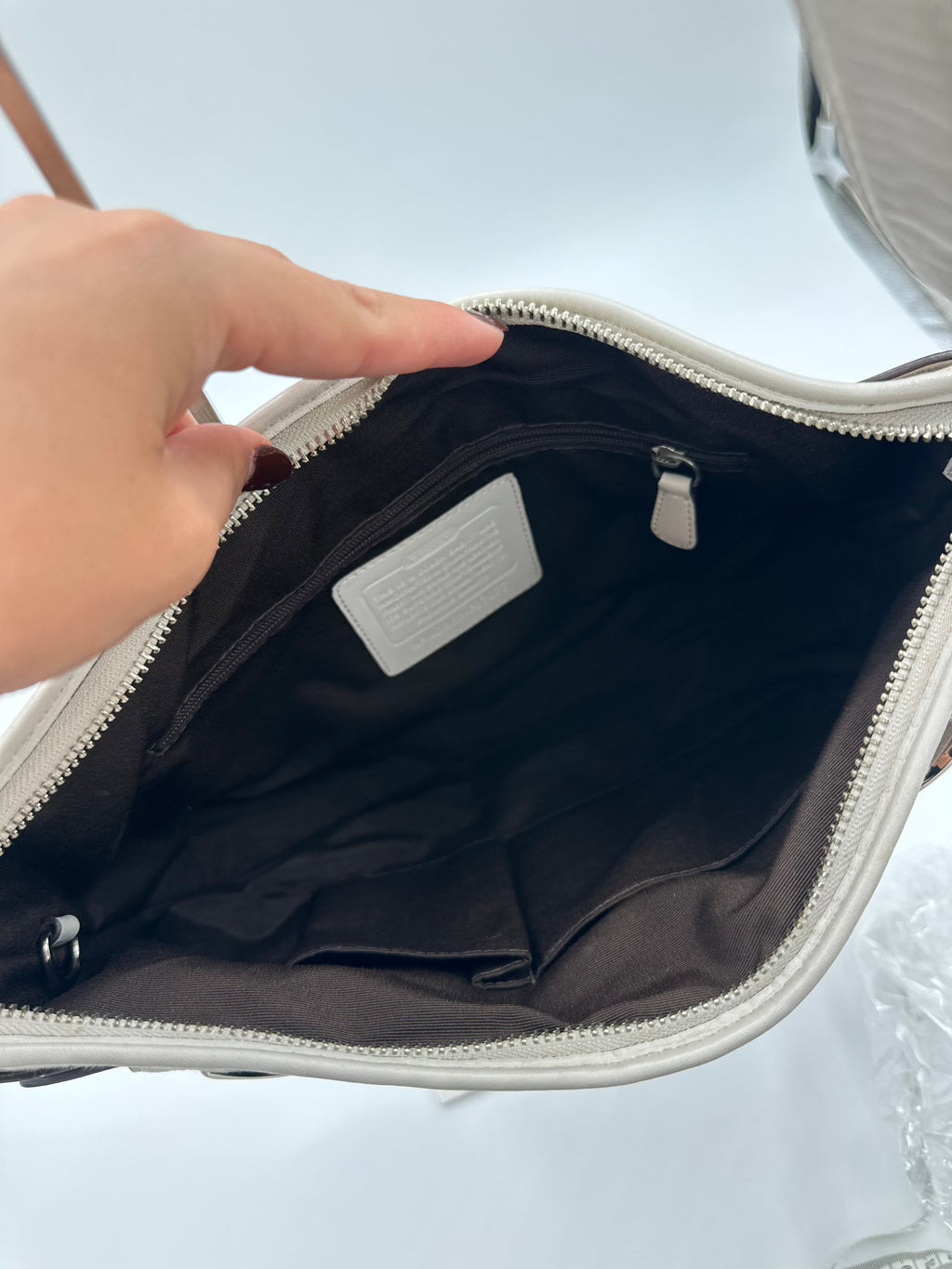 Coach Buckle Shoulder Bag
