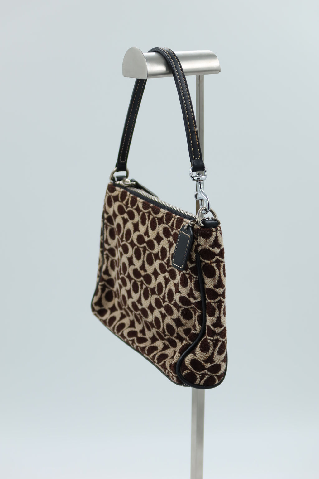 Coach Wool Shoulder Bag