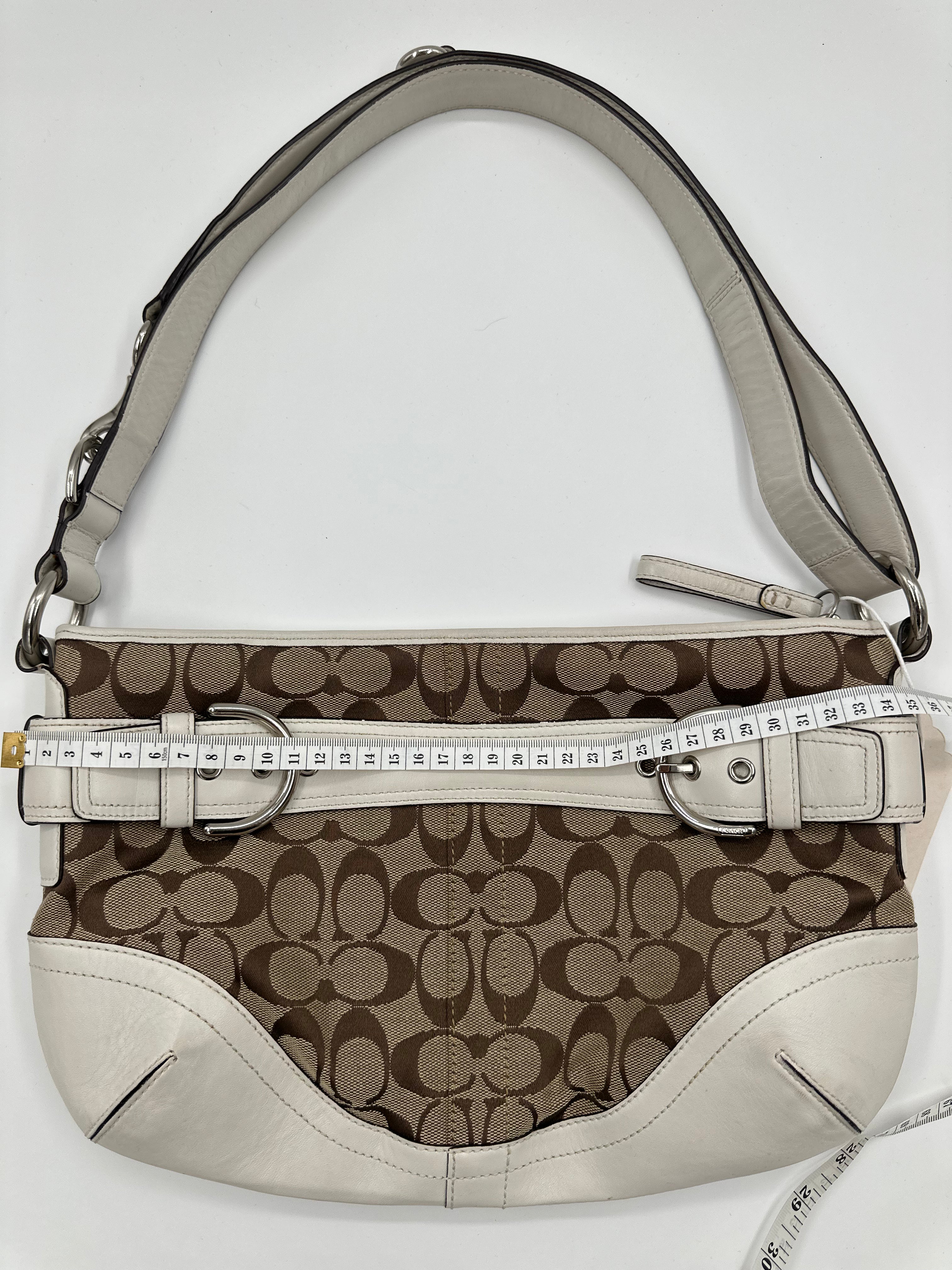 Coach Buckle Shoulder Bag