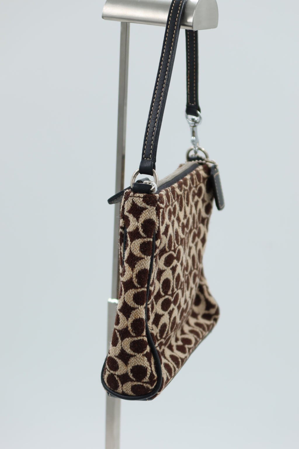 Coach Wool Shoulder Bag