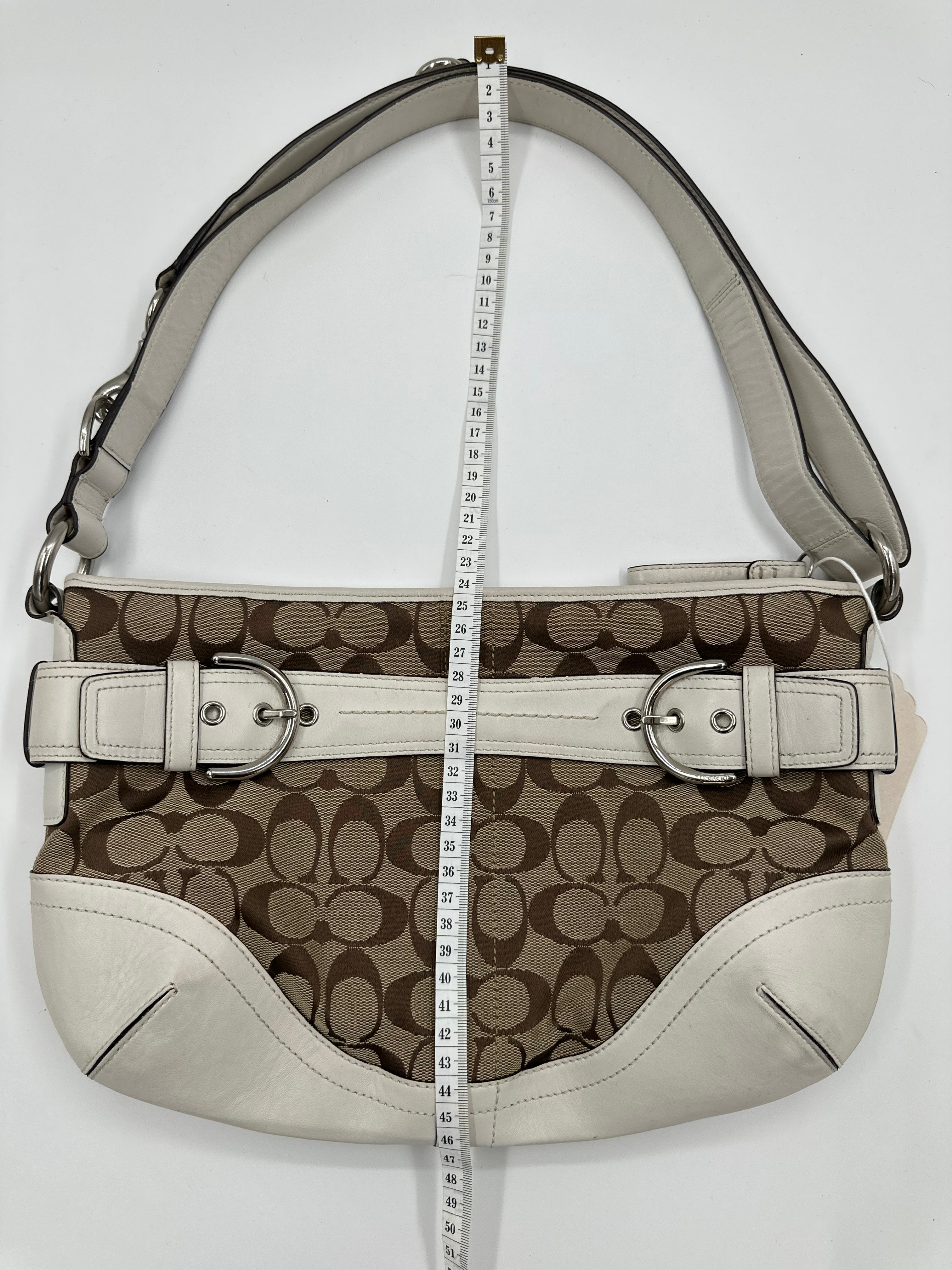 Coach Buckle Shoulder Bag