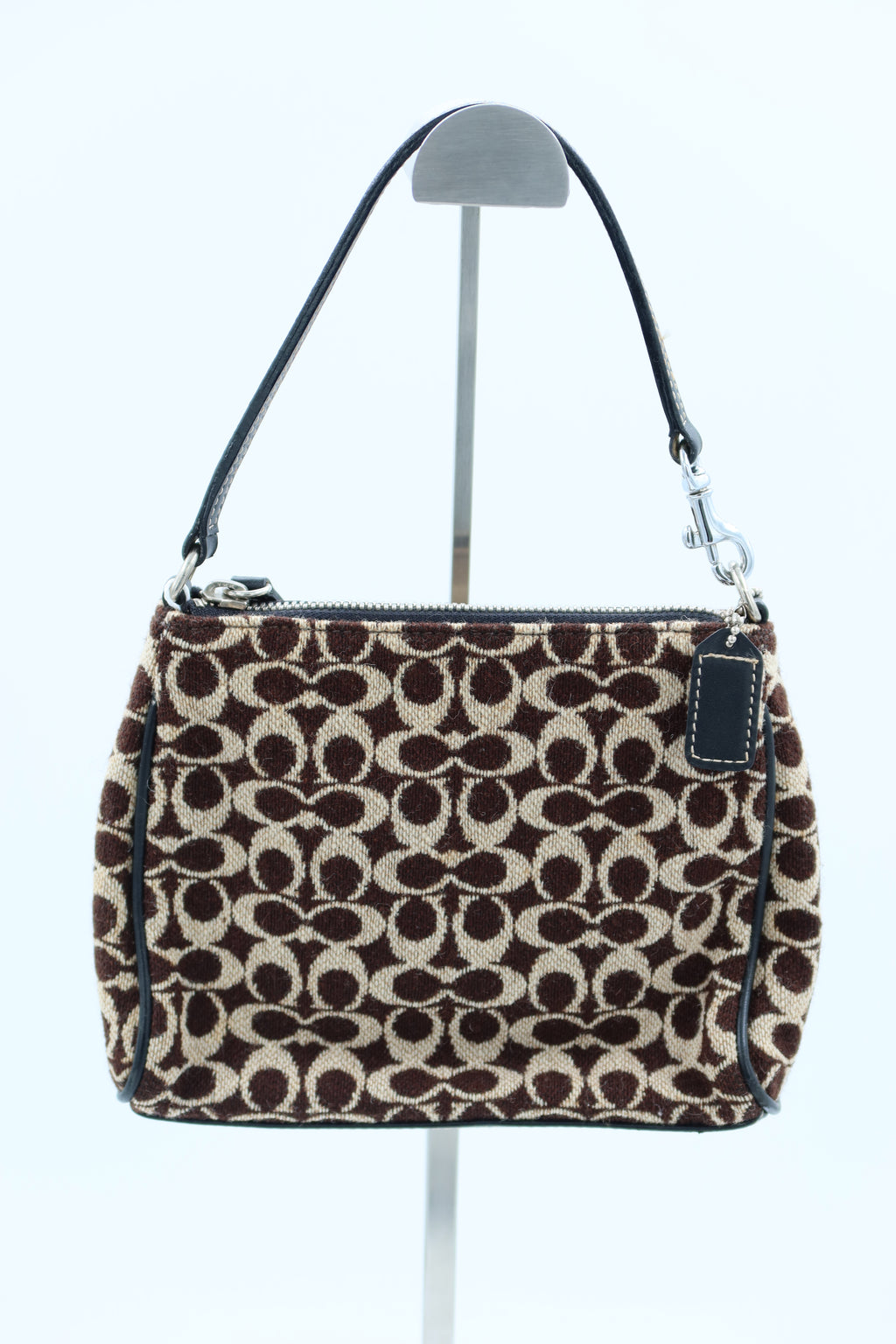 Coach Wool Shoulder Bag