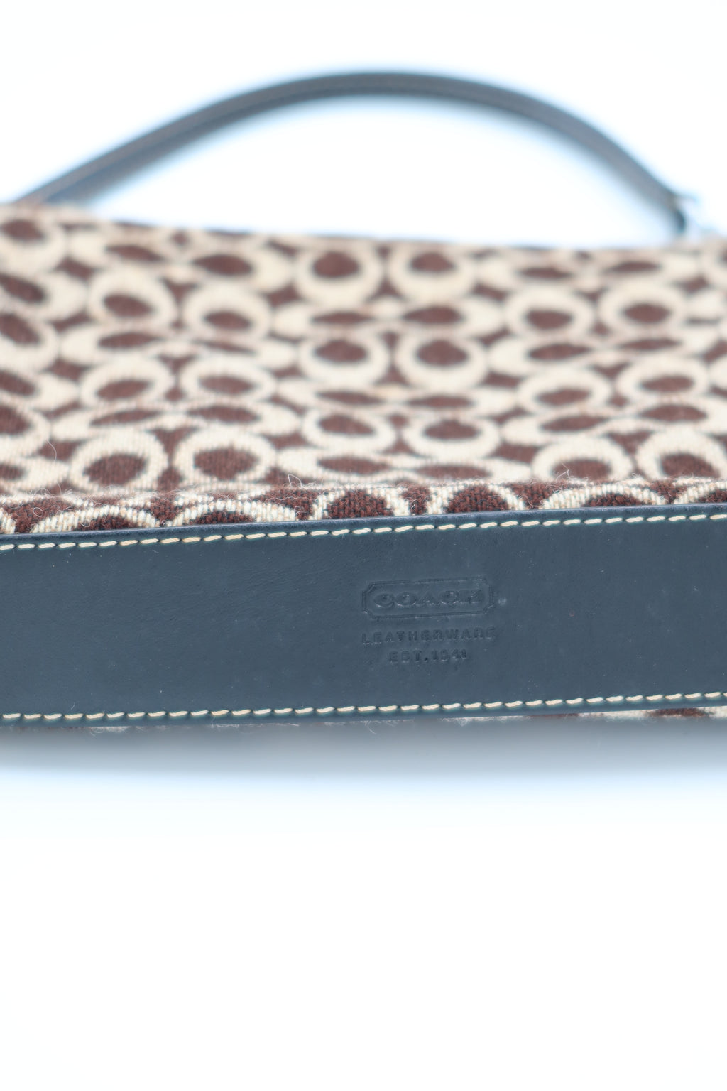 Coach Wool Shoulder Bag