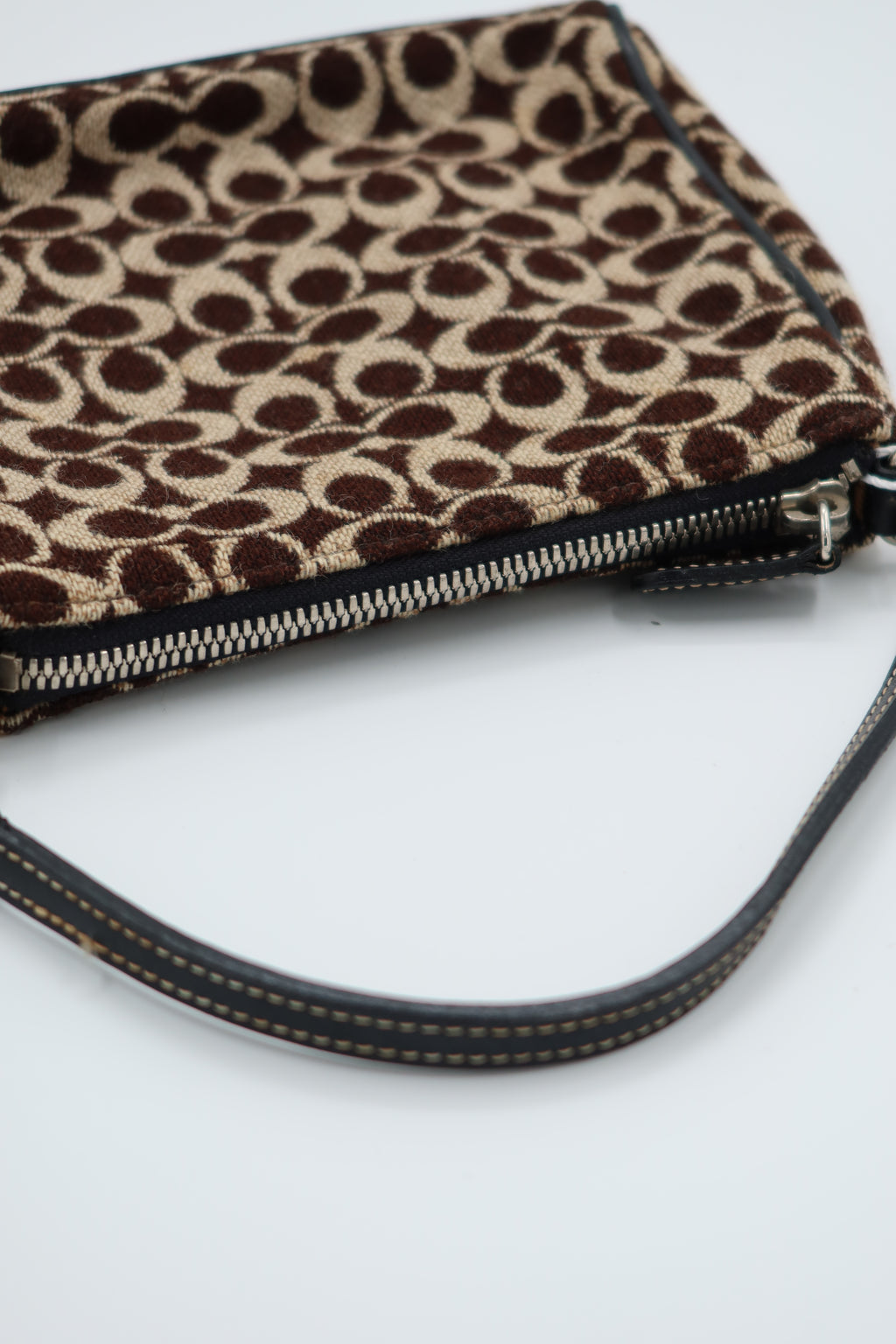 Coach Wool Shoulder Bag