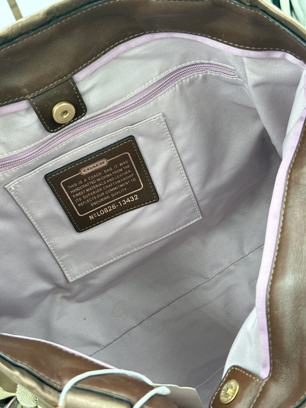 Coach Art Tote