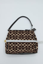 Coach Wool Shoulder Bag