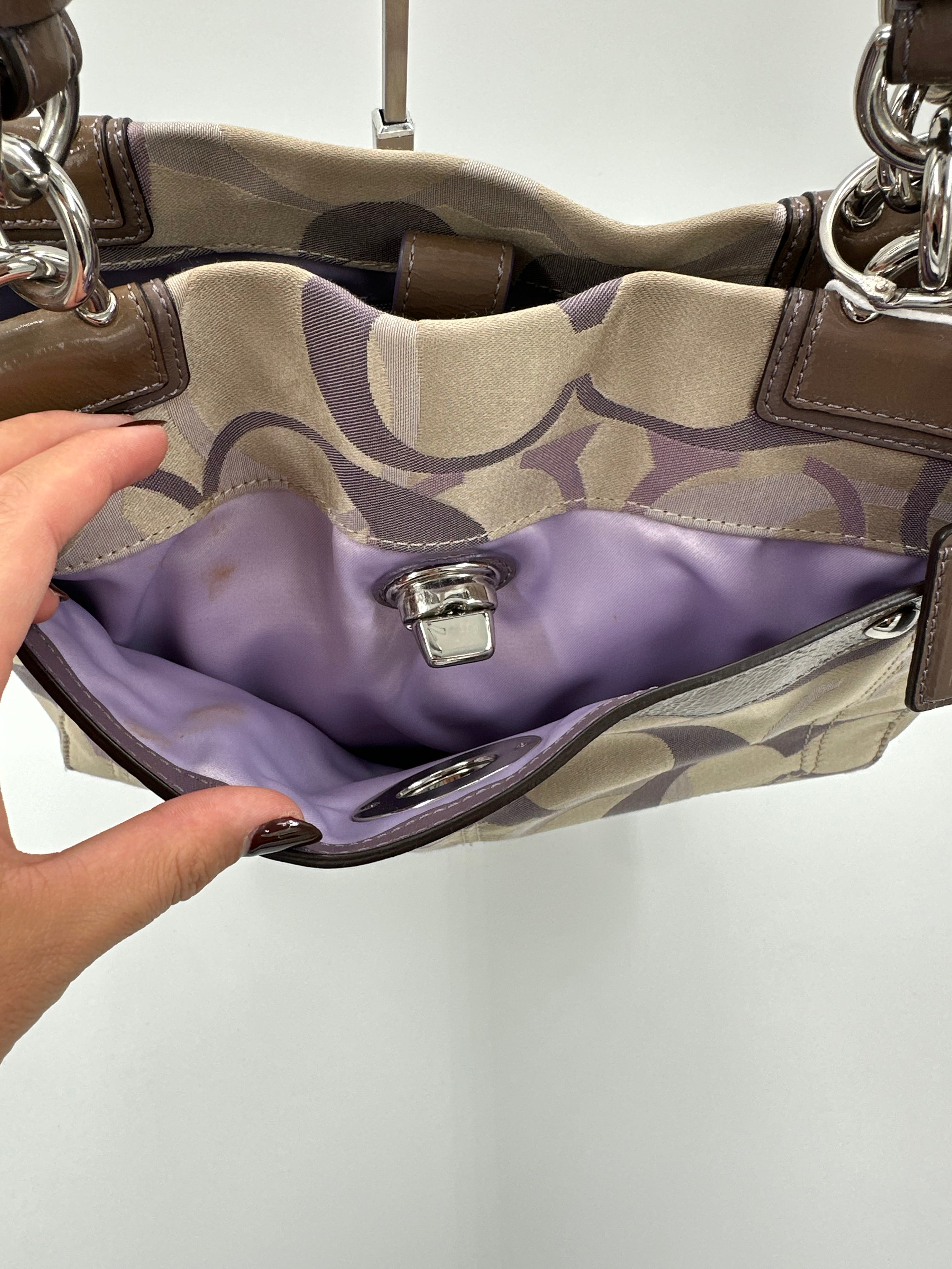 Coach Turnlock Bag