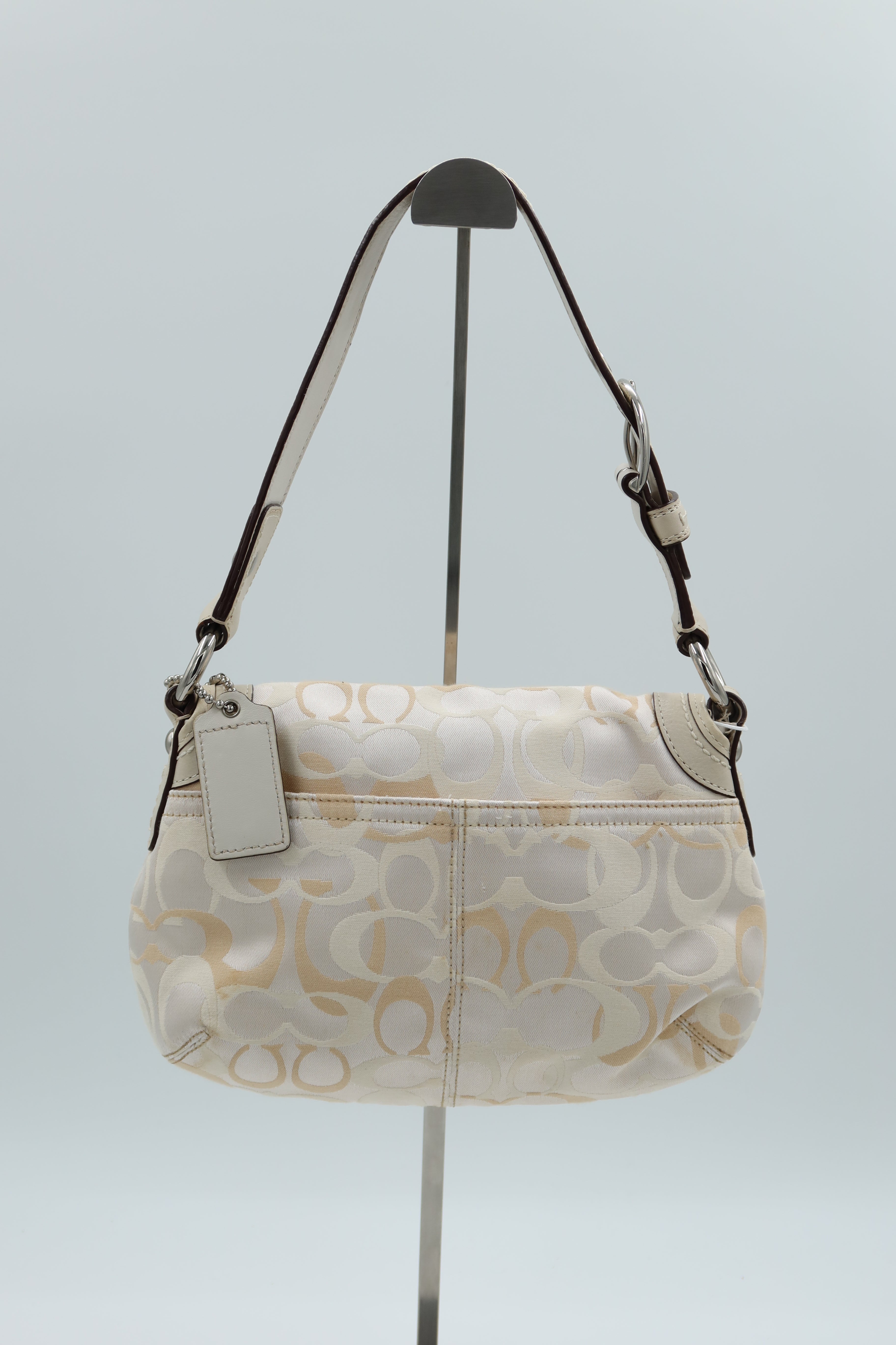 Coach Soho pleated - White