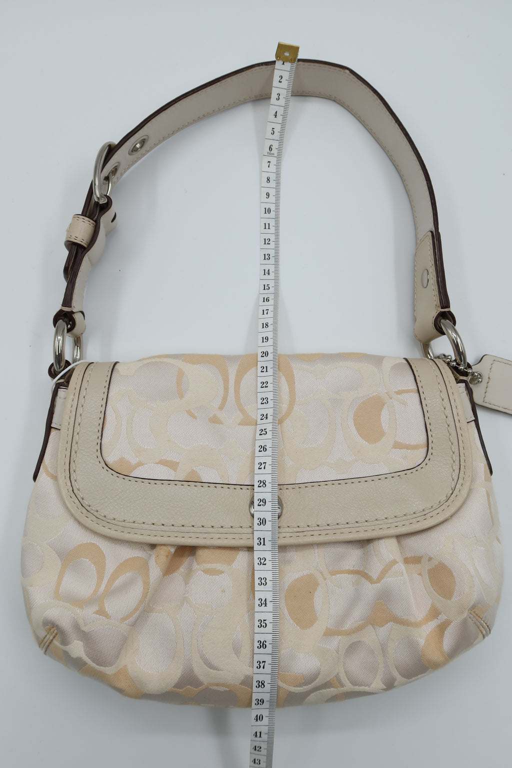 Coach Soho pleated - White