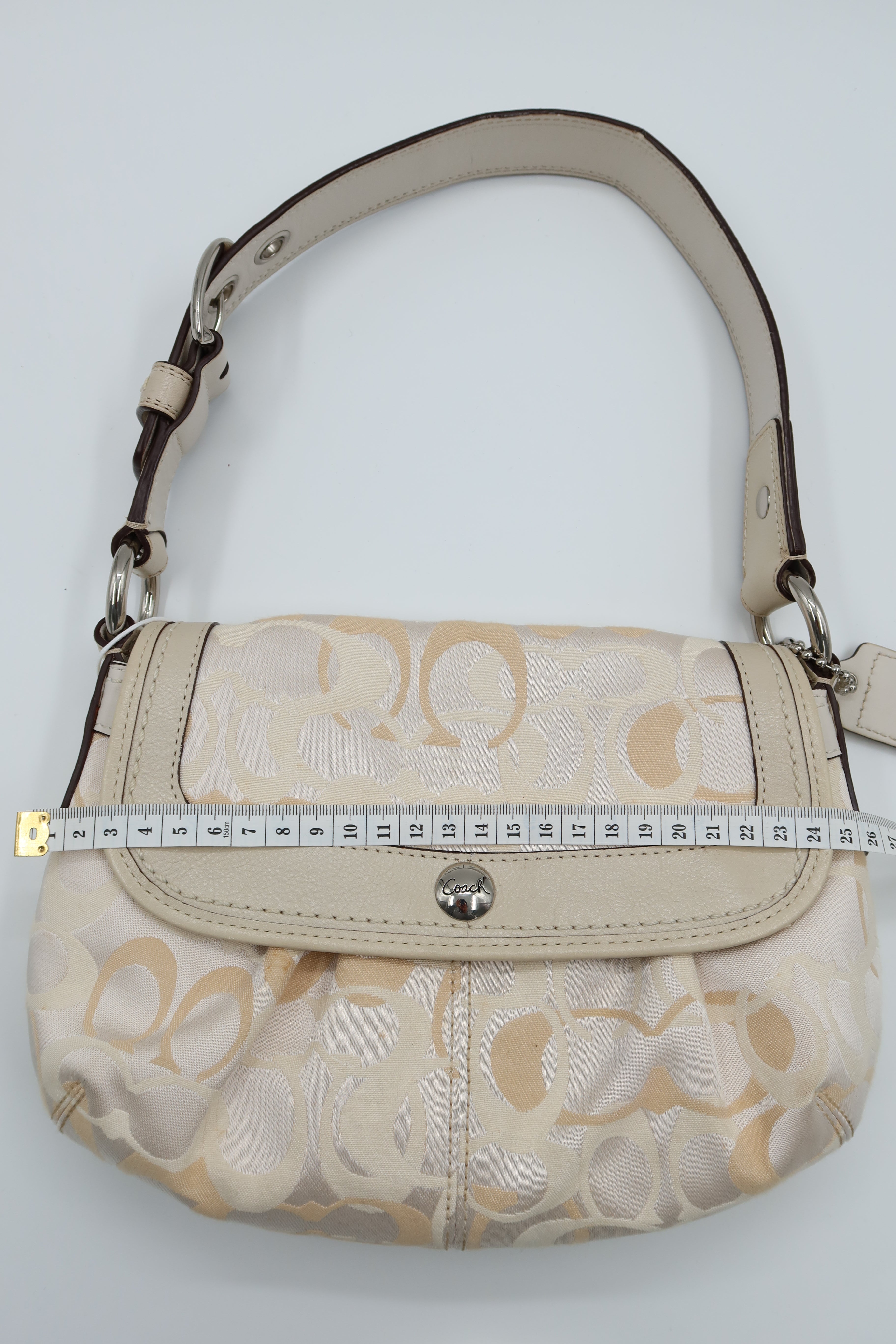 Coach Soho pleated - White