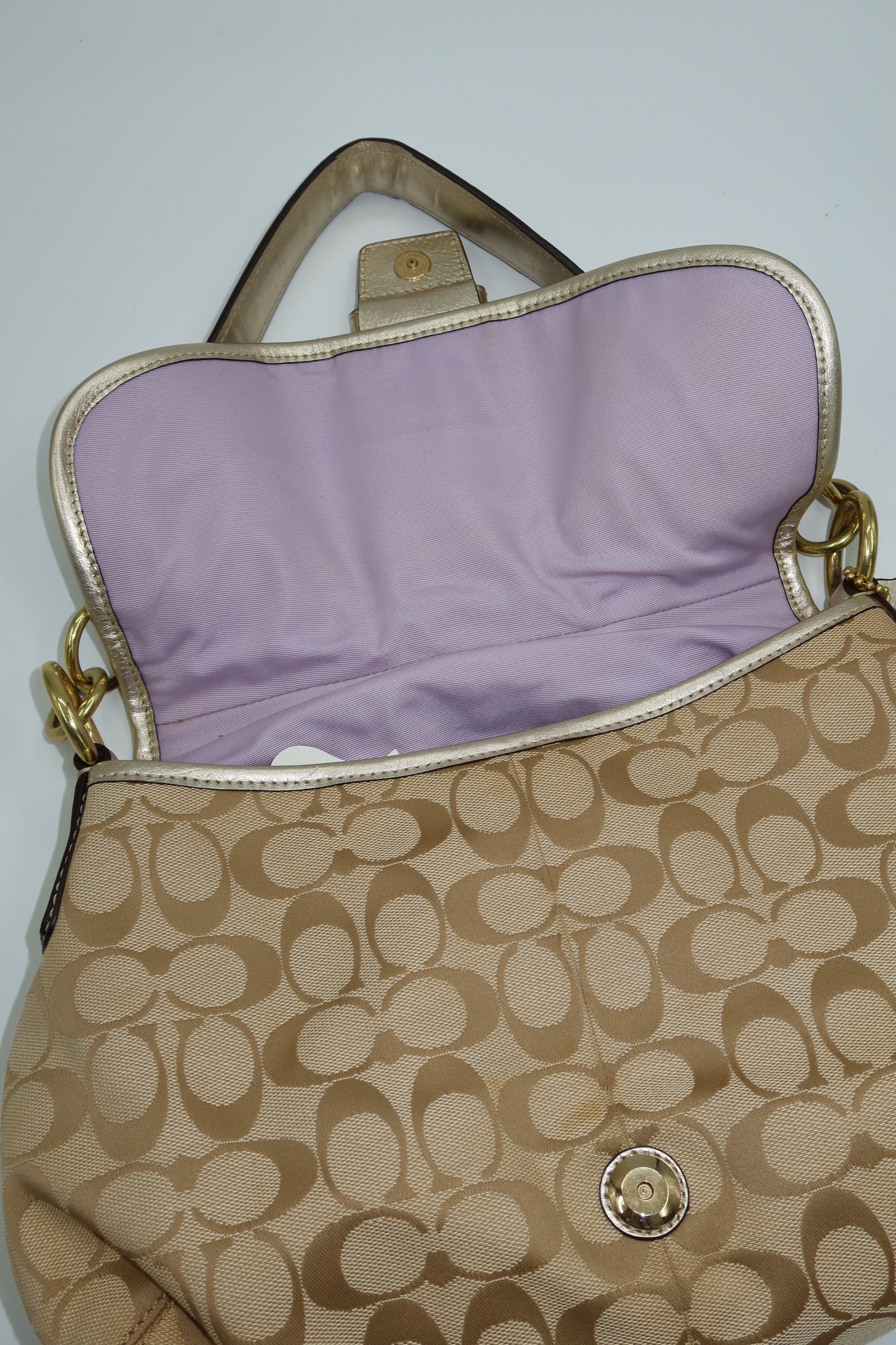 Coach Soho Gold/Beige