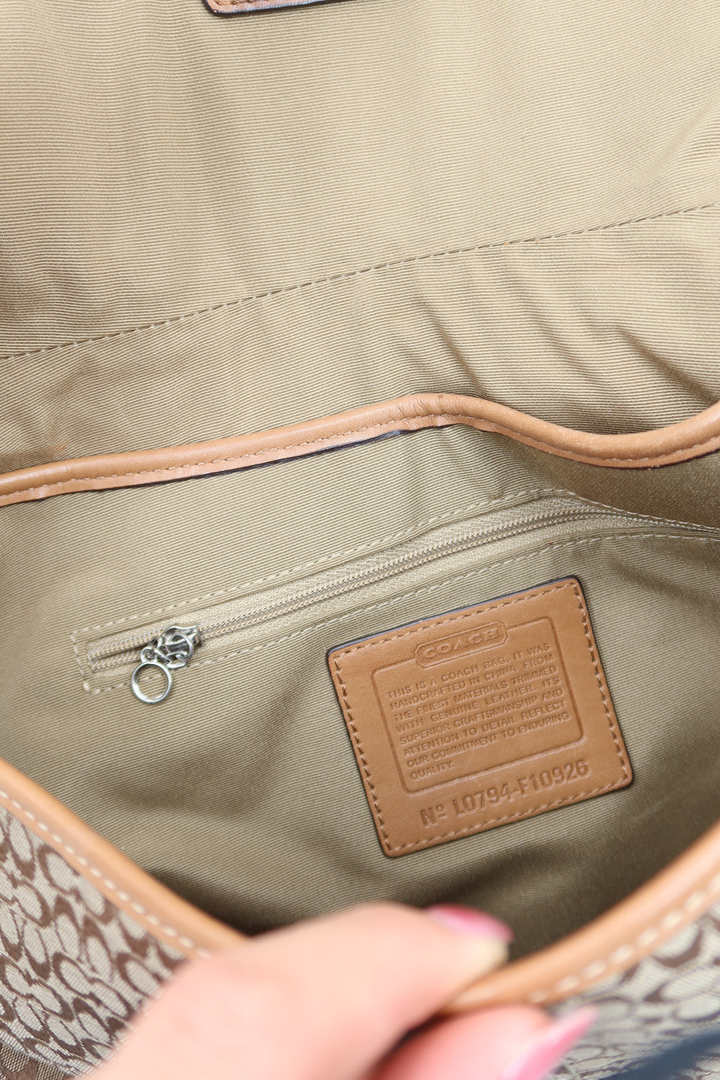 Coach Soho in Signature Brown Pattern