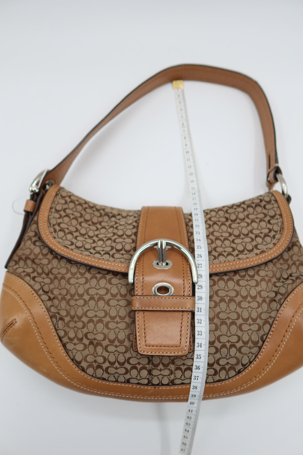 Coach Soho in Signature Brown Pattern