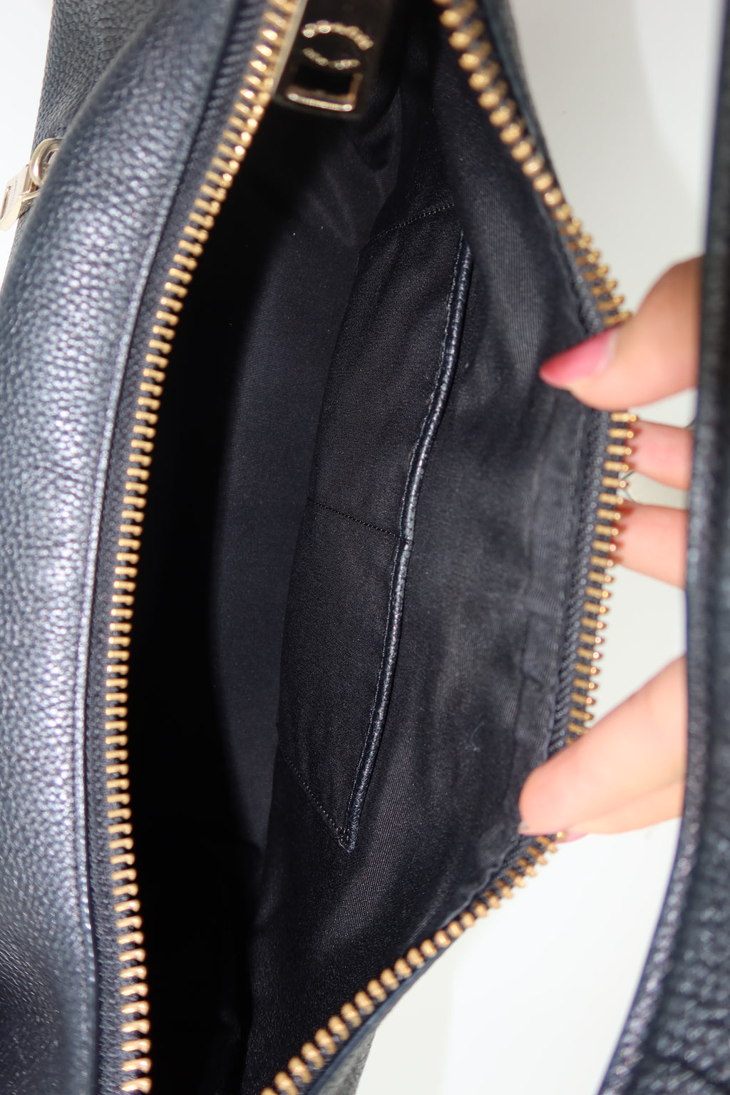Coach shoulder bag in black