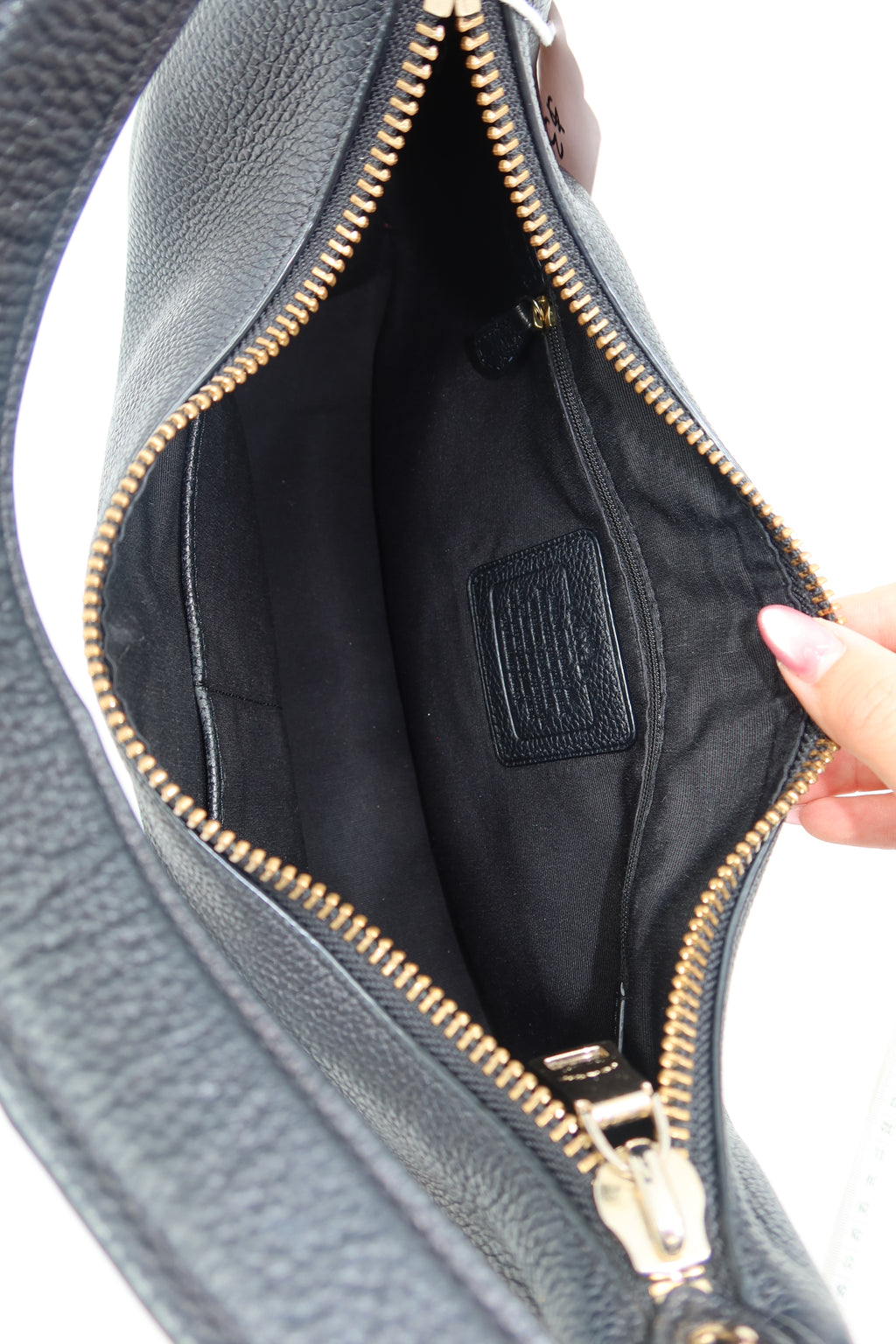 Coach shoulder bag in black