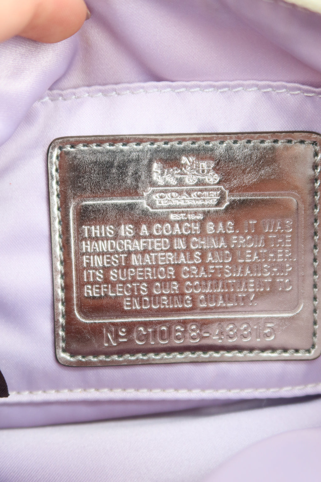 Coach shoulder bag