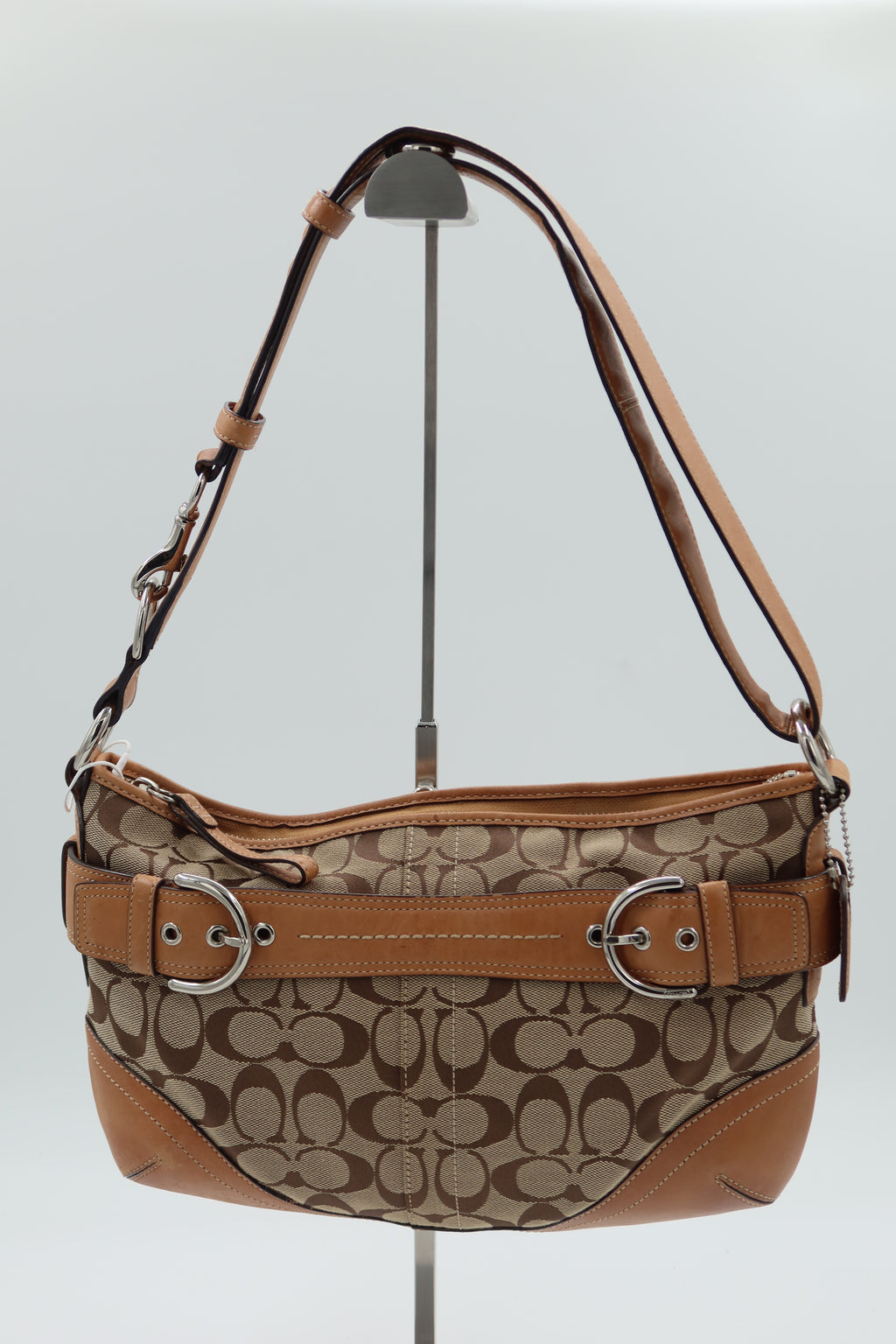 Coach Buckle Shoulder Bag