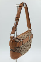 Coach Buckle Shoulder Bag