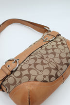Coach Buckle Shoulder Bag