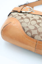Coach Buckle Shoulder Bag