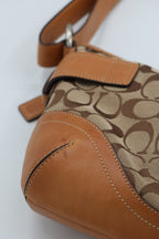 Coach Buckle Shoulder Bag