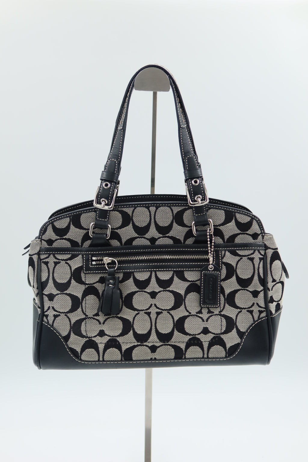 Coach Hampton Signature Satchel