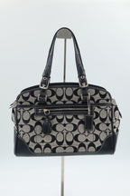 Coach Hampton Signature Satchel