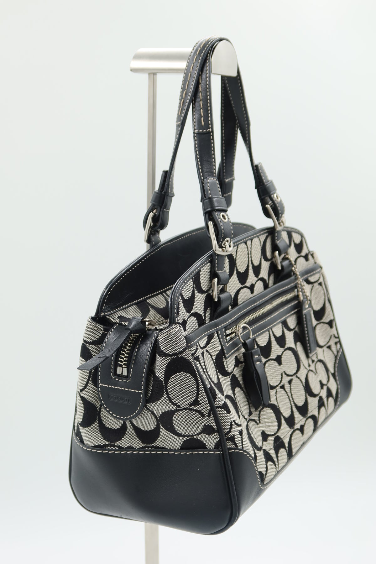 Coach Hampton Signature Satchel