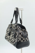 Coach Hampton Signature Satchel