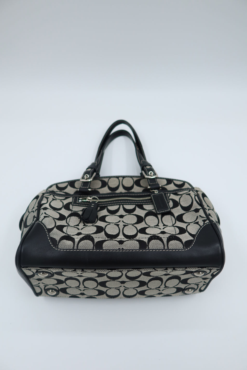 Coach Hampton Signature Satchel