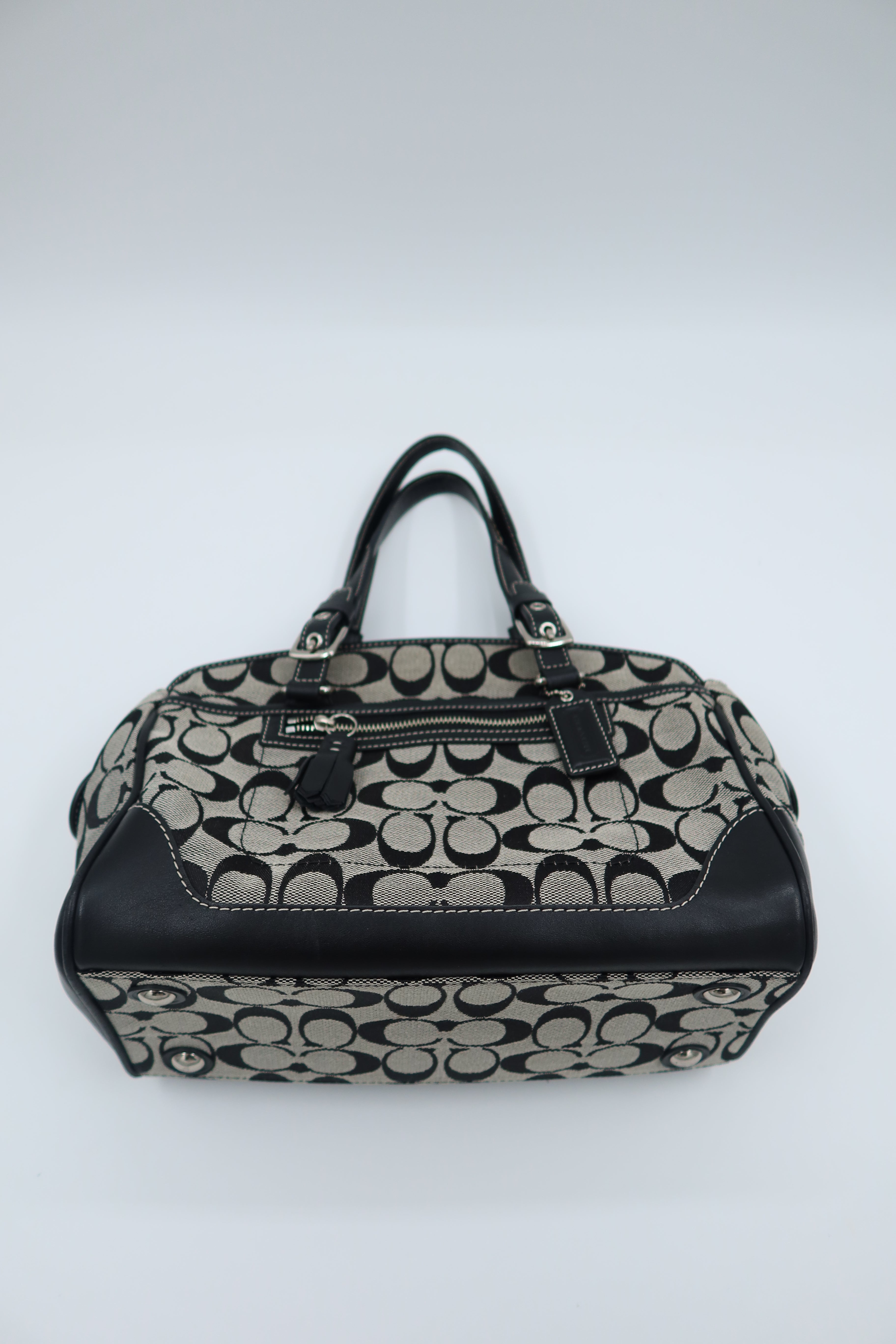 Coach Hampton Signature Satchel
