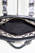 Coach Hampton Signature Satchel