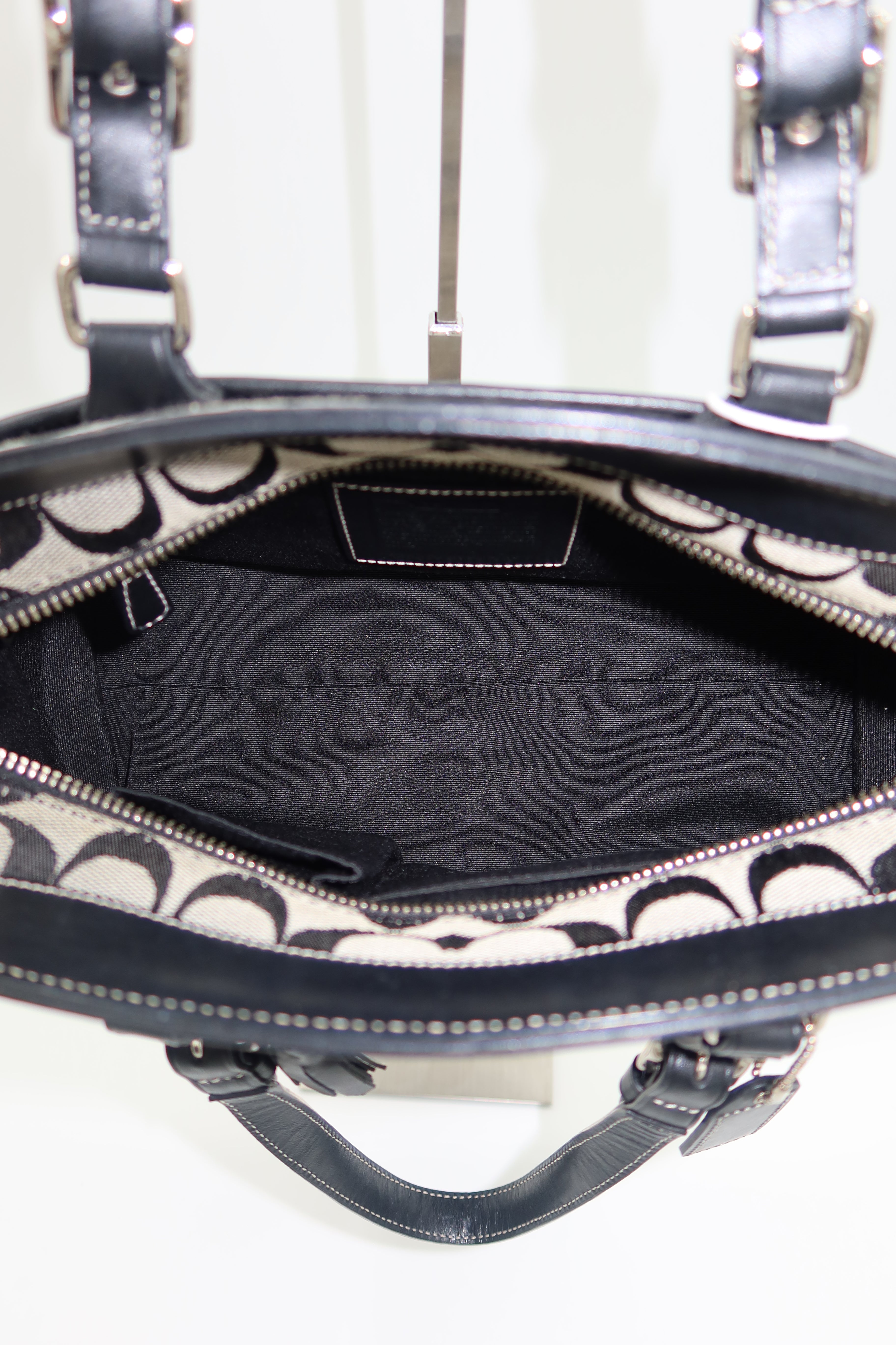 Coach Hampton Signature Satchel