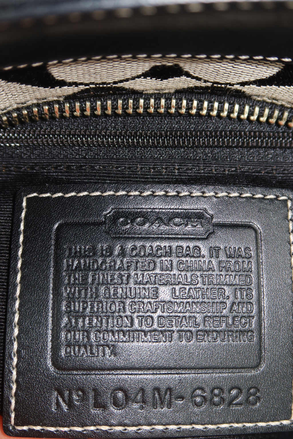 Coach Hampton Signature Satchel
