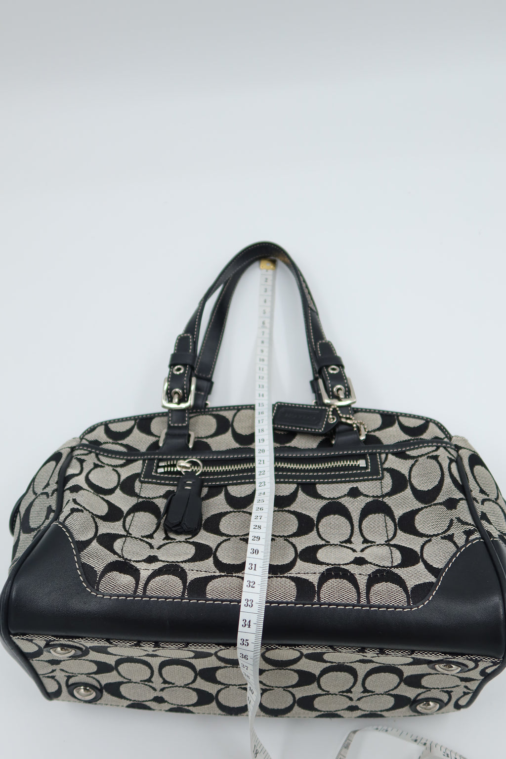 Coach Hampton Signature Satchel