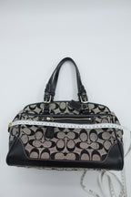 Coach Hampton Signature Satchel