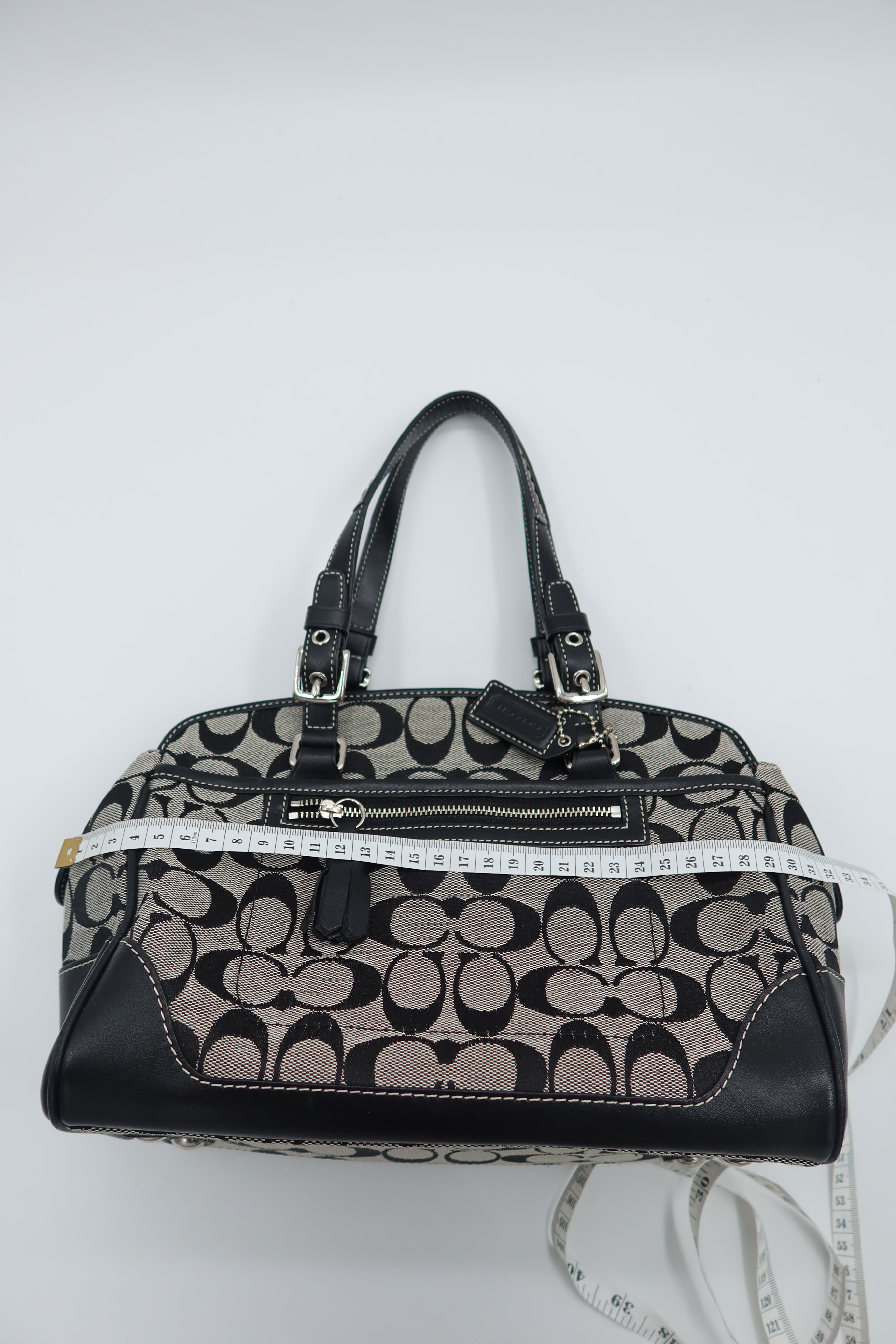 Coach Hampton Signature Satchel